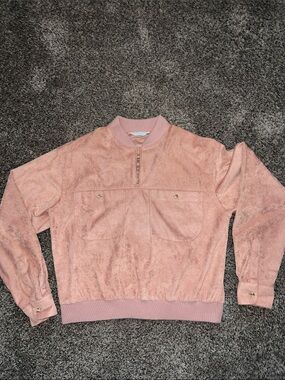 Christian Dior Monsieur, vintage dusty rose pullover with chest pockets